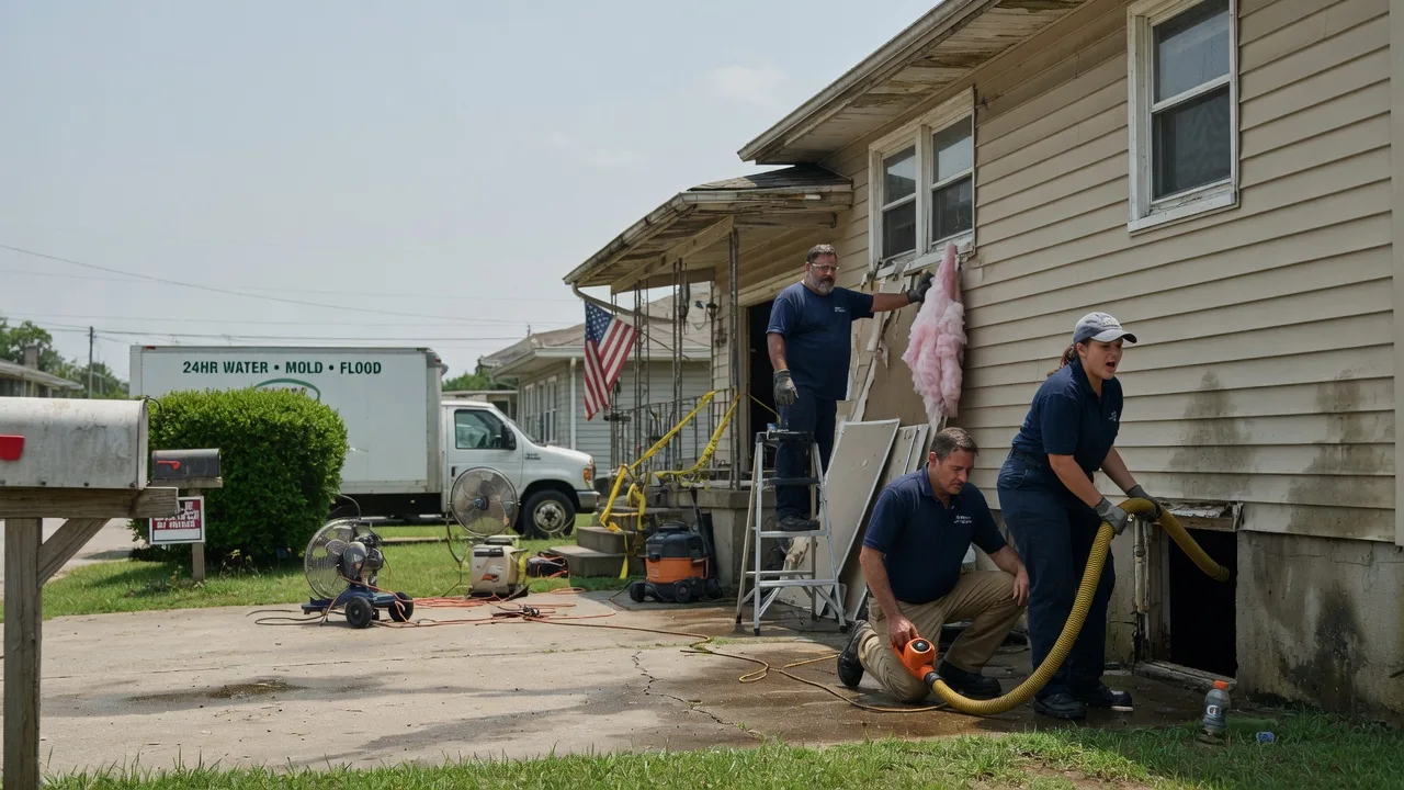 Water Damage Repair in Zionsville, IN near me